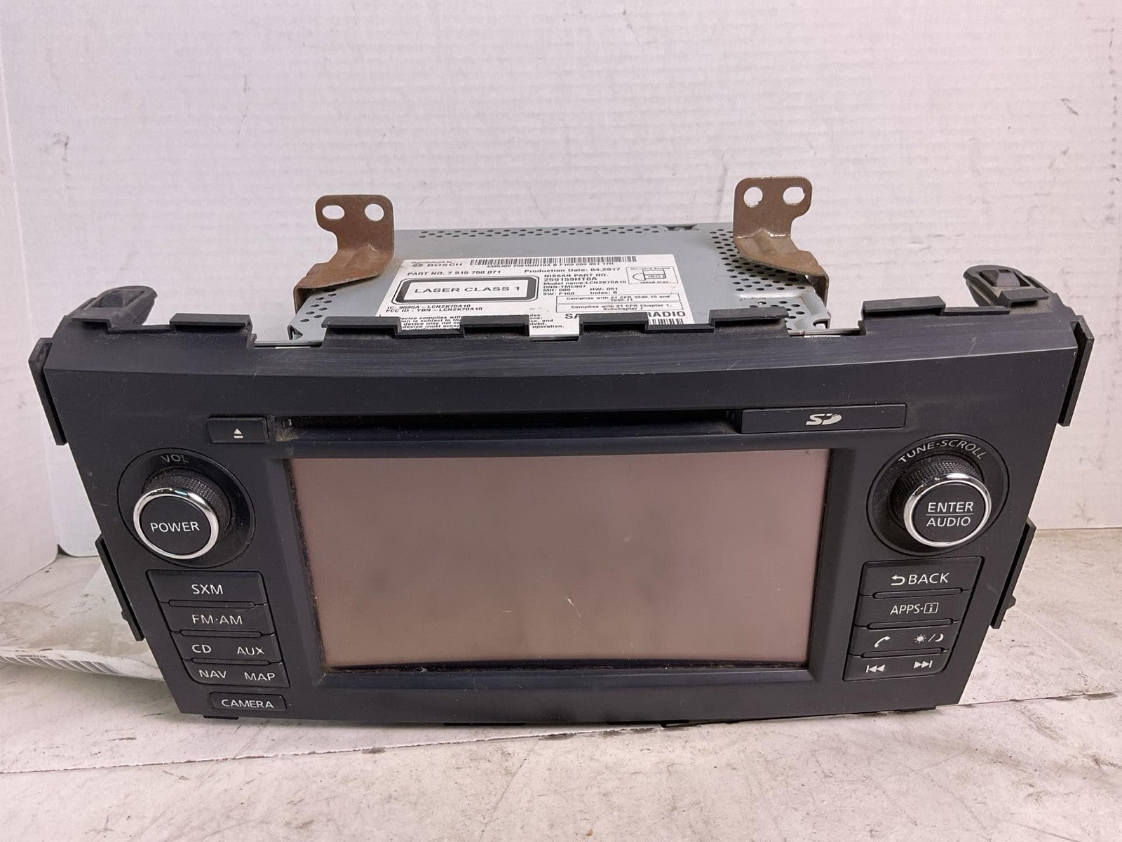 Audio & Visual Equip.(radio) NISSAN ALTIMA 170